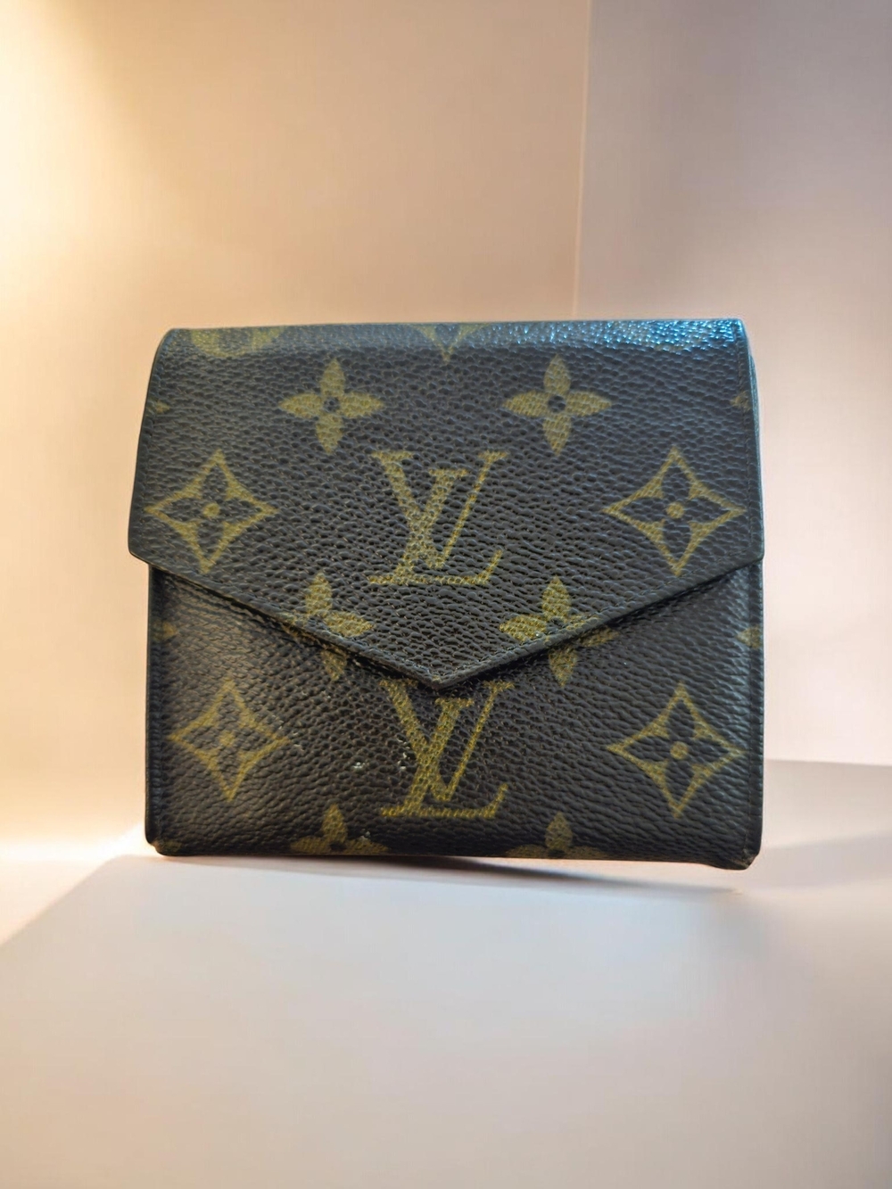 Louis Vuitton Monogram Compact Wallet - Brown